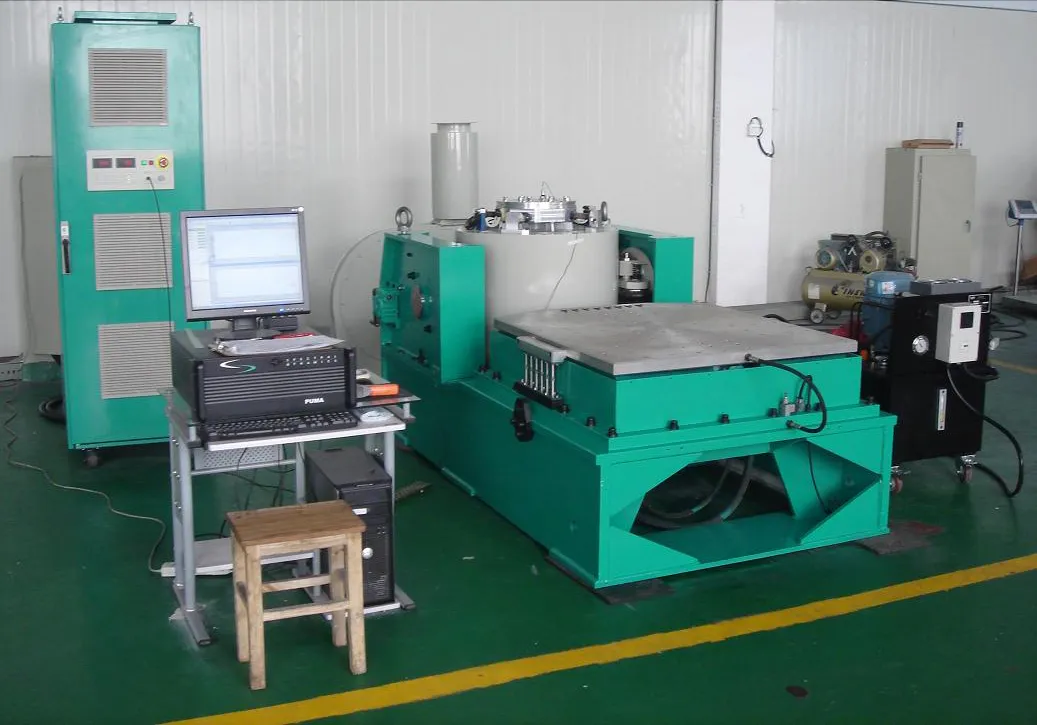 Air Cooled Series Vibration Test Systems The Air Cooled Series Vibration Shakers are a versatile wide frequency range electrodynamic vibration test system